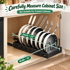 Pull-Out Pots & Pans Organizer