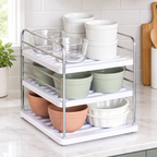 3-Tier Adjustable Cabinet Organizer