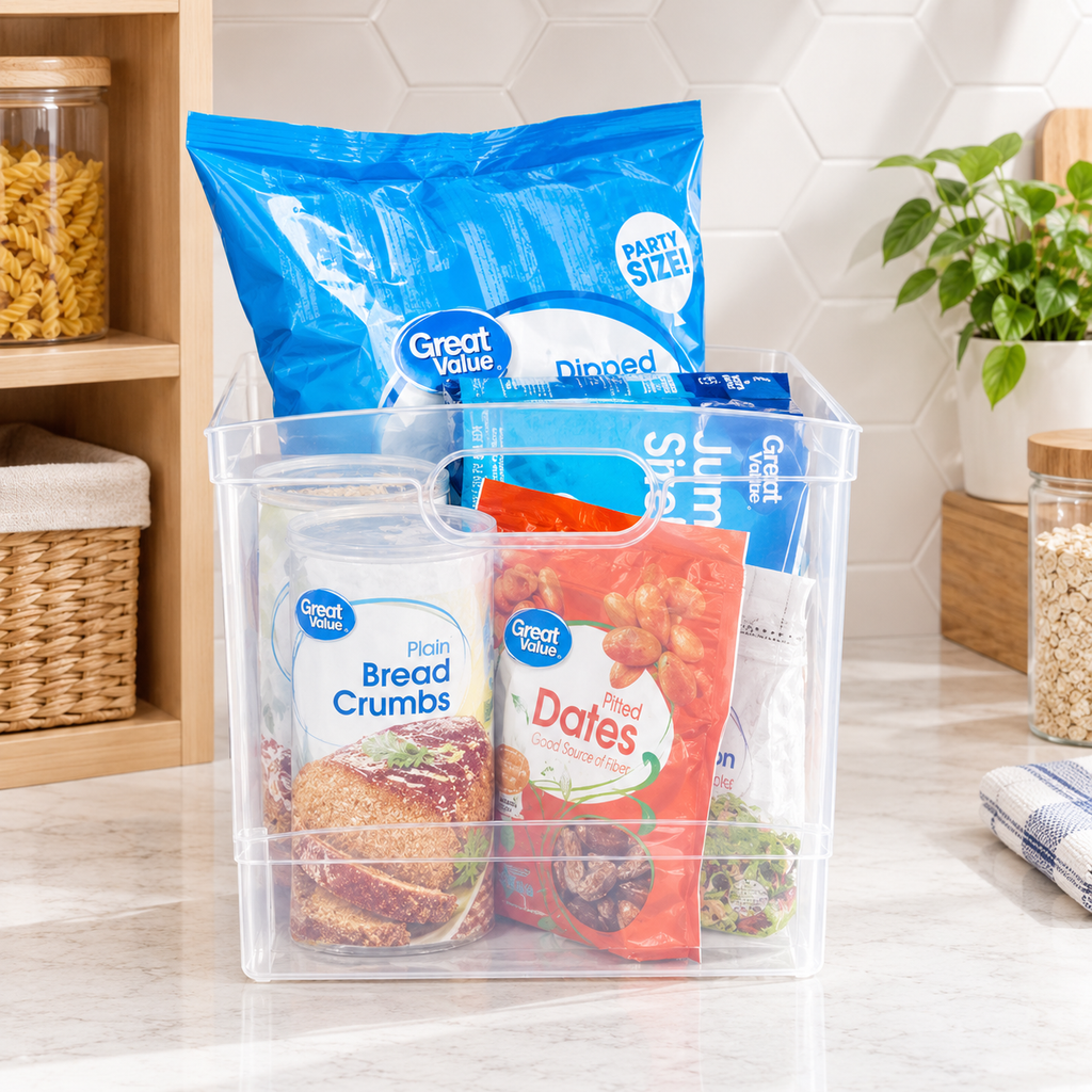 22 Qt Clear Utility Storage Bin