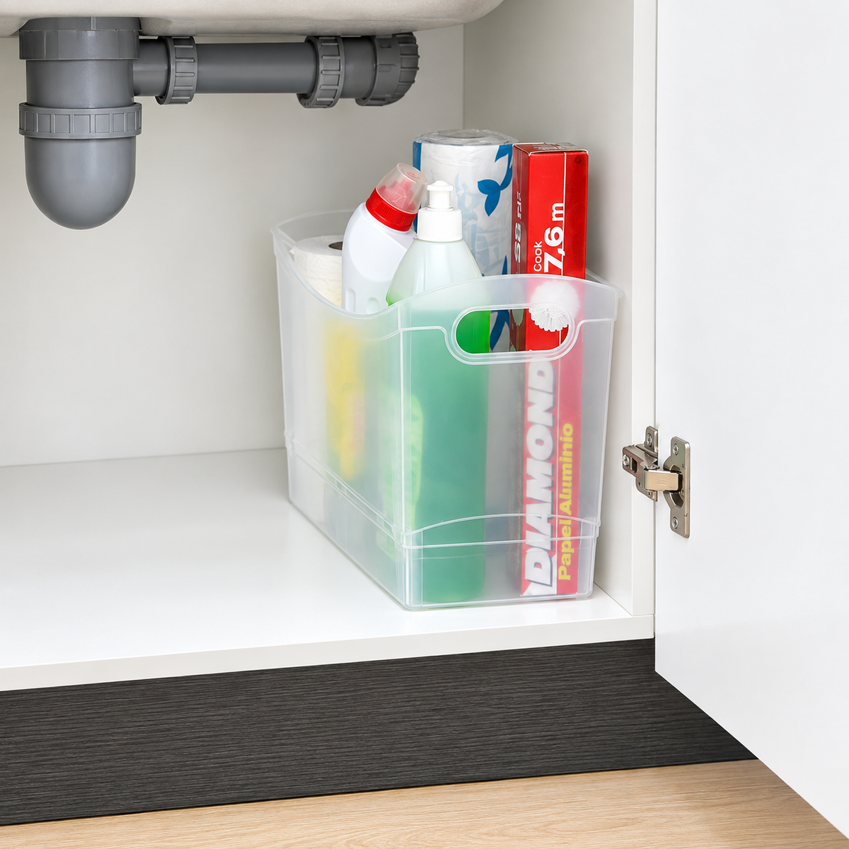 12 Qt Slim Storage Bin