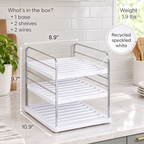 3-Tier Adjustable Cabinet Organizer