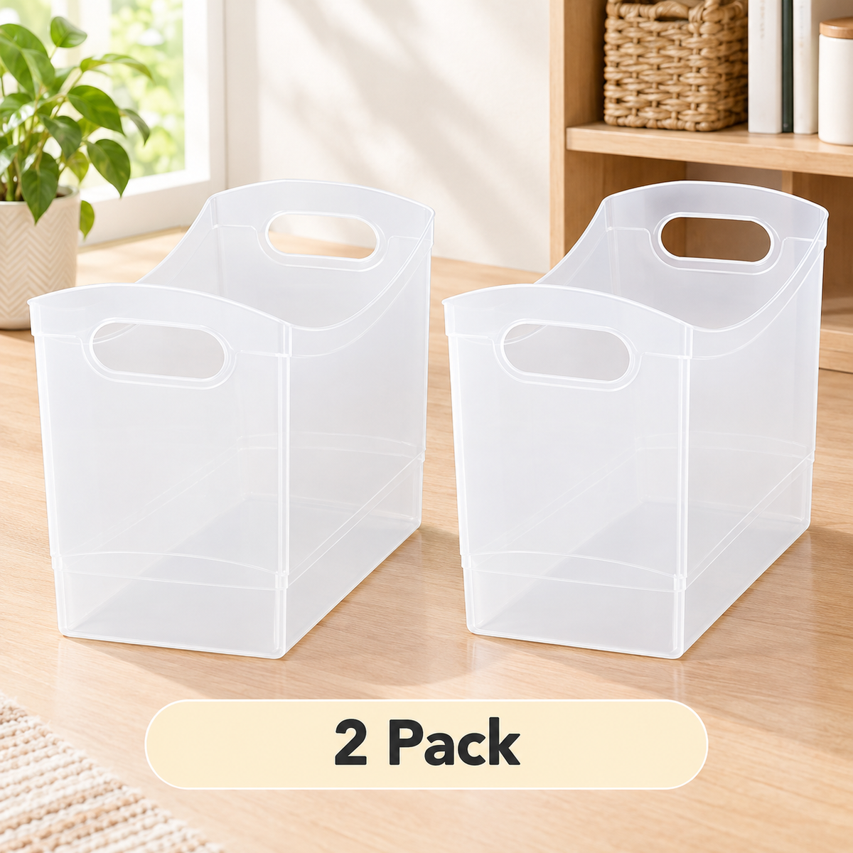 12 Qt Slim Storage Bin