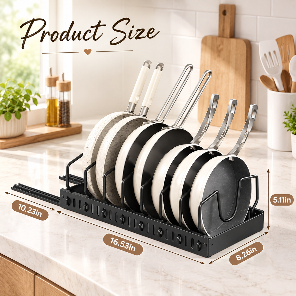 Pull-Out Pots & Pans Organizer